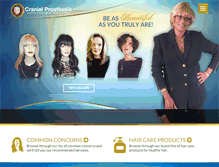 Tablet Screenshot of cranialprosthesis.net